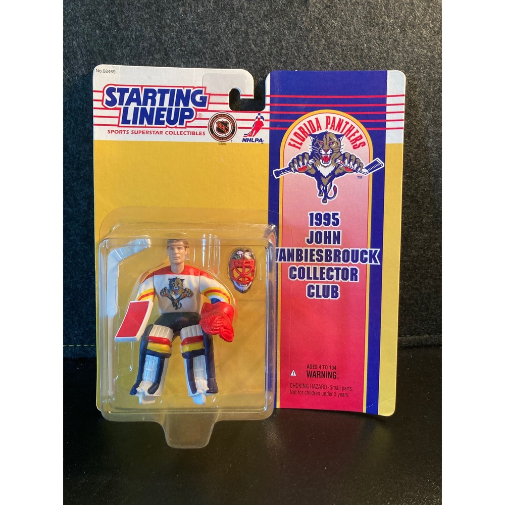 Starting Lineup 1995 John Vanbiesbrouck Florida Panthers Collector Club NHL